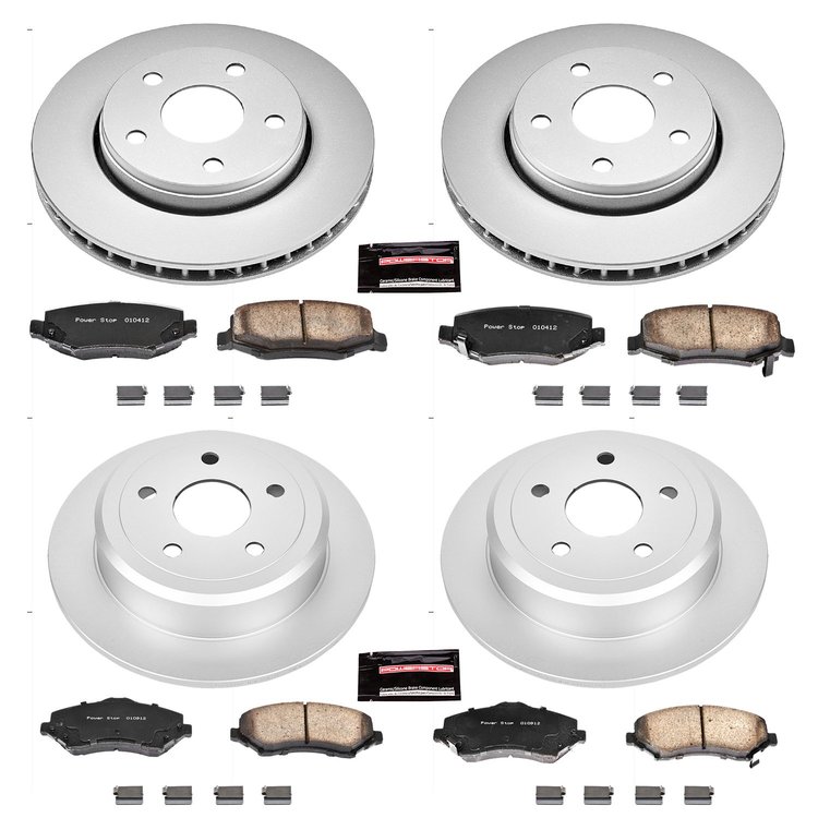 Z17 COATED BRAKE KIT