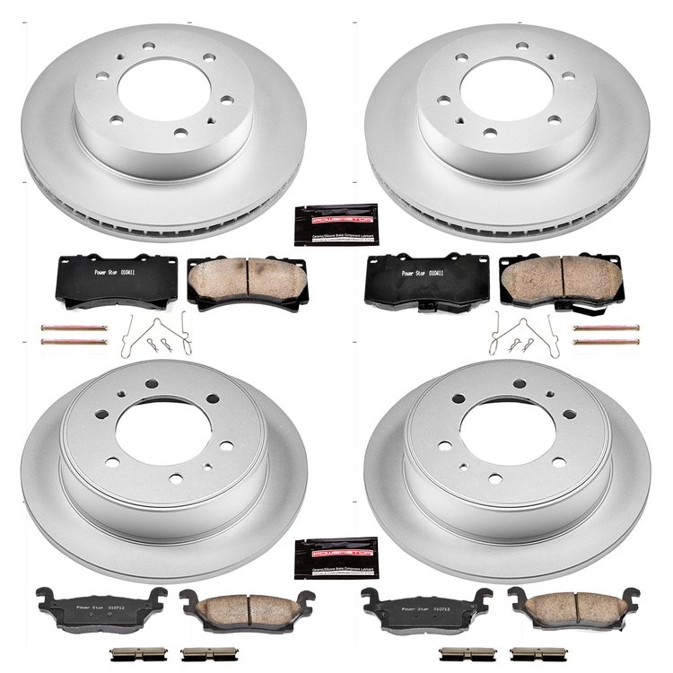 Z17 COATED BRAKE KIT
