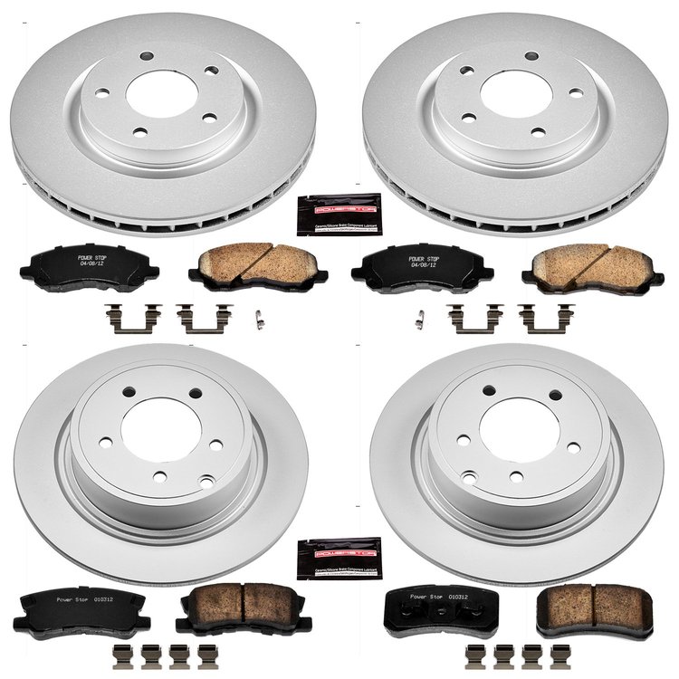 Z17 COATED BRAKE KIT