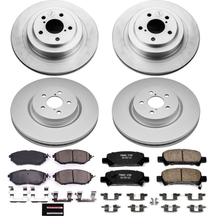 Z17 COATED BRAKE KIT