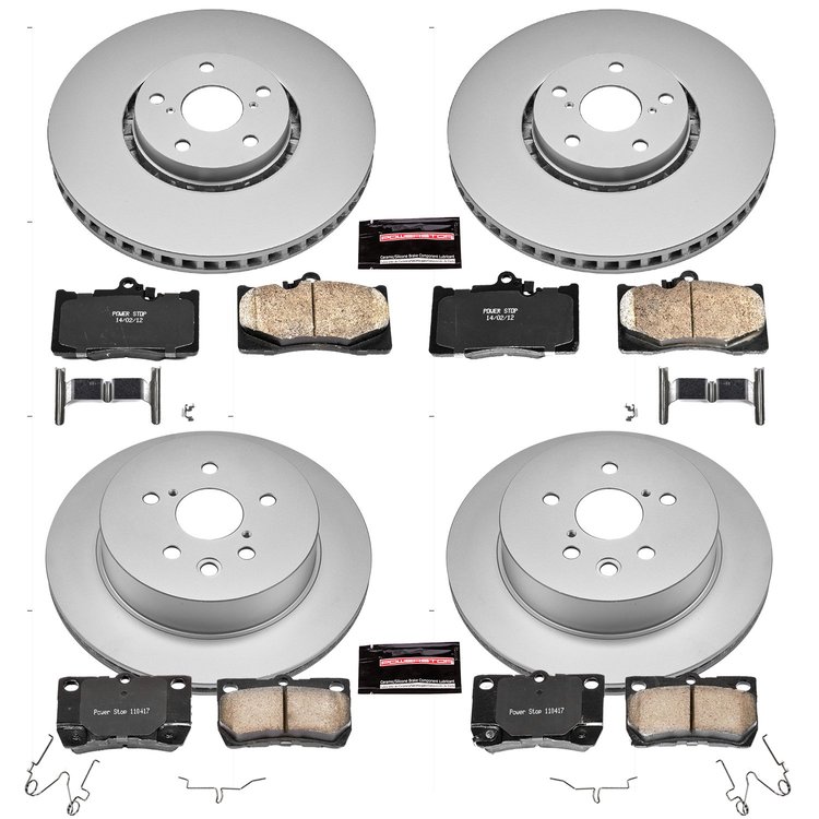 Z17 COATED BRAKE KIT