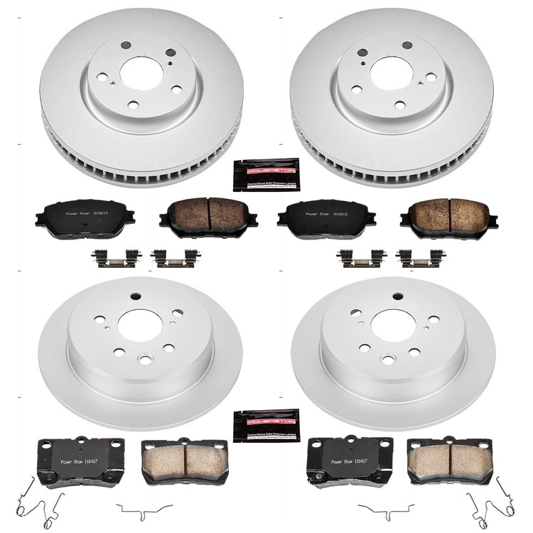 Z17 COATED BRAKE KIT