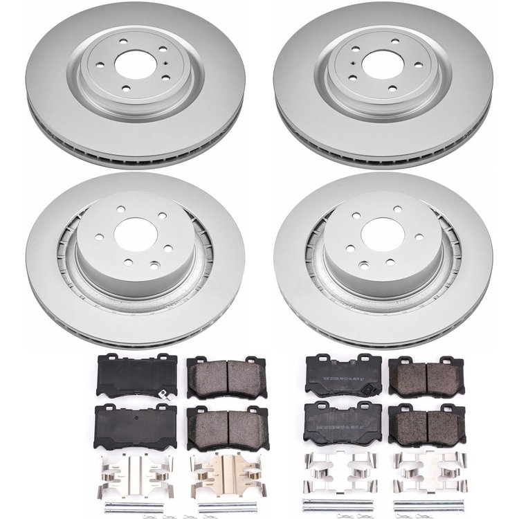 Z17 COATED BRAKE KIT