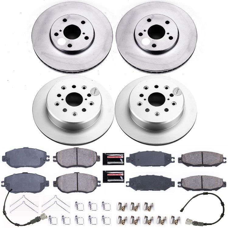 Z17 COATED BRAKE KIT