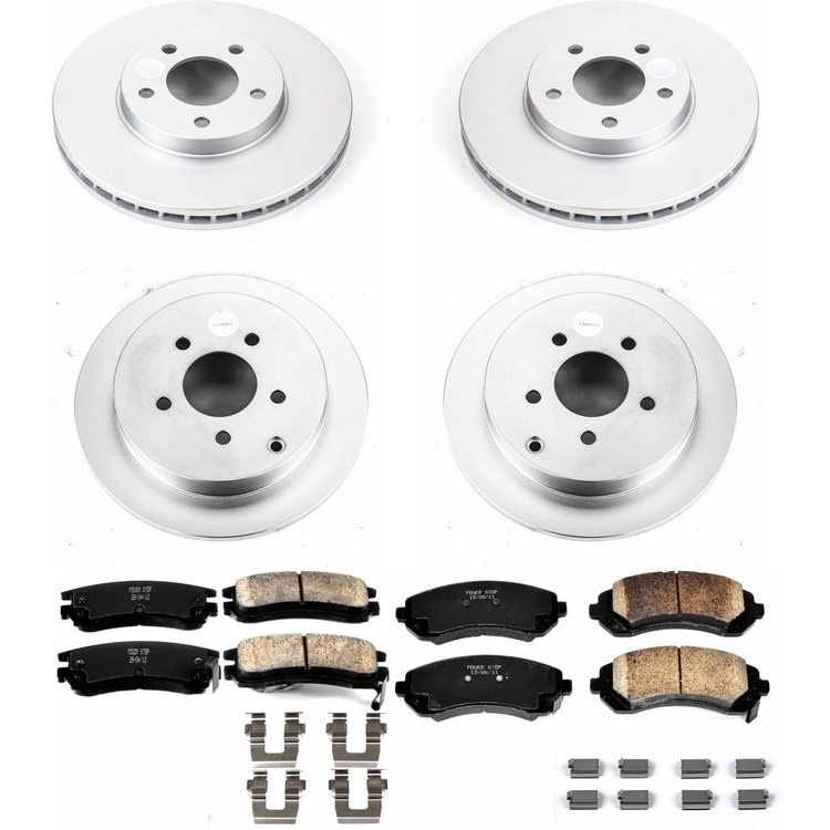 Z17 COATED BRAKE KIT
