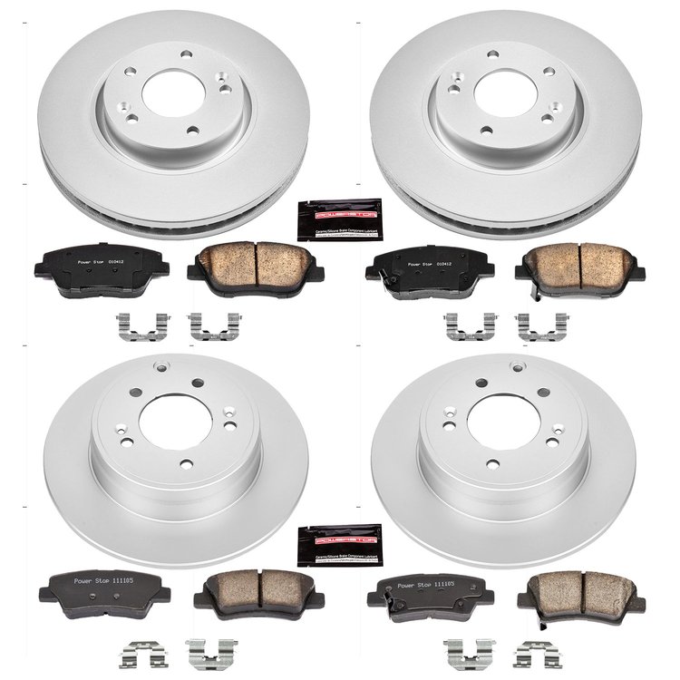 Z17 COATED BRAKE KIT