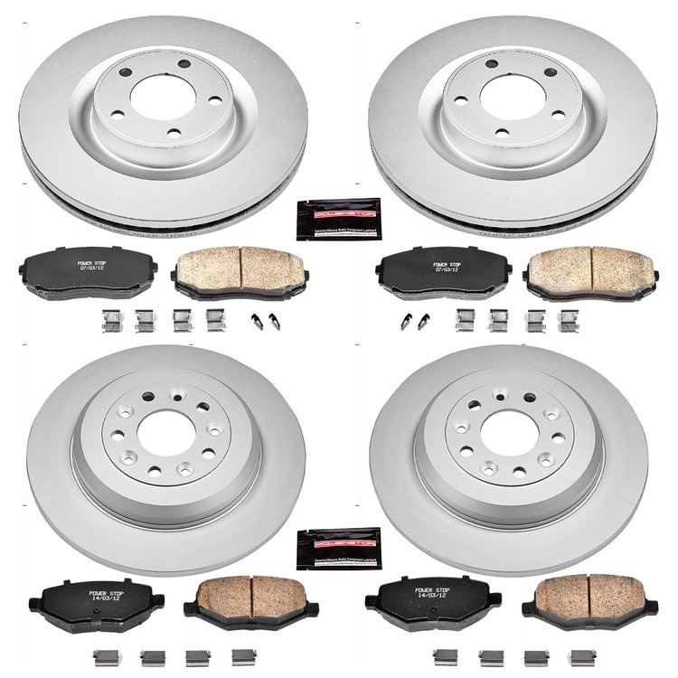 Z17 COATED BRAKE KIT