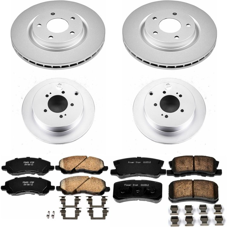 Z17 COATED BRAKE KIT