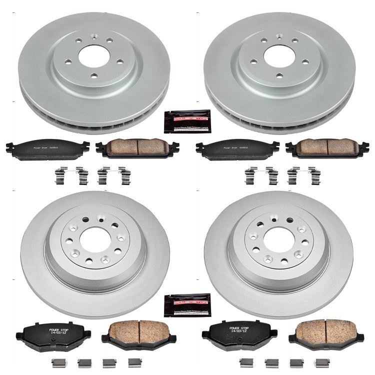 Z17 COATED BRAKE KIT