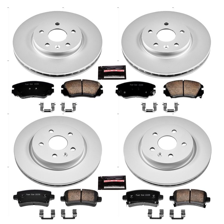 Z17 COATED BRAKE KIT