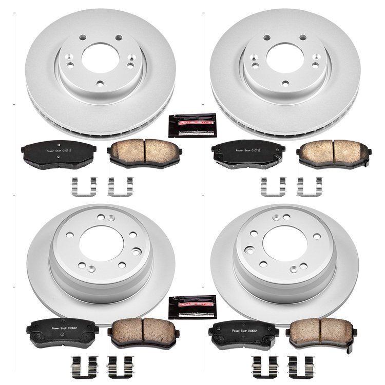 Z17 COATED BRAKE KIT