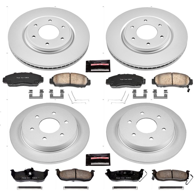 Z17 COATED BRAKE KIT