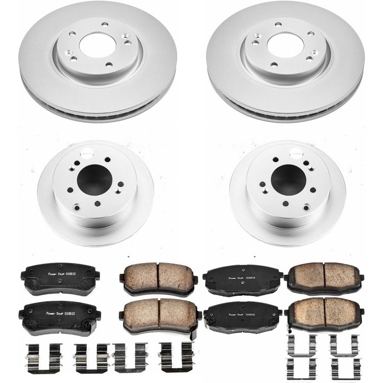 Z17 COATED BRAKE KIT