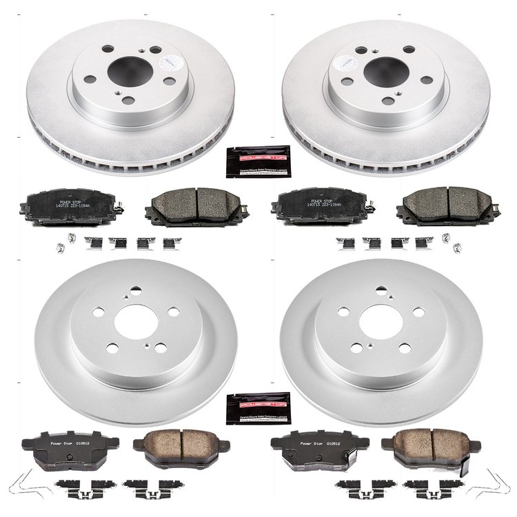 Z17 COATED BRAKE KIT