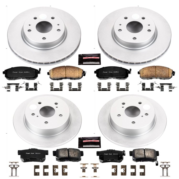 Z17 COATED BRAKE KIT