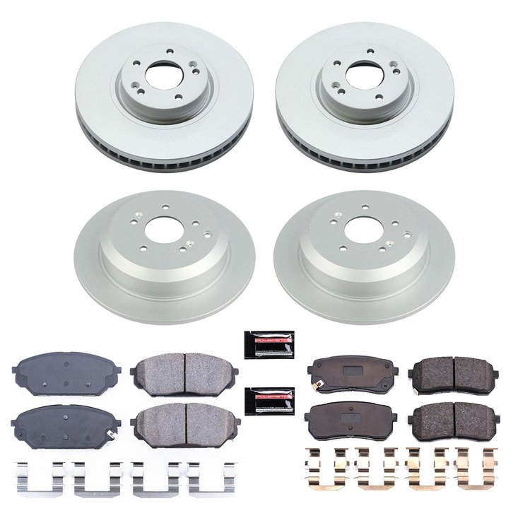 Z17 COATED BRAKE KIT