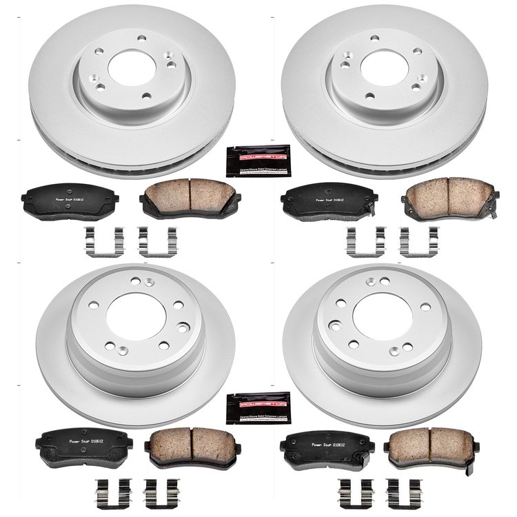 Z17 COATED BRAKE KIT