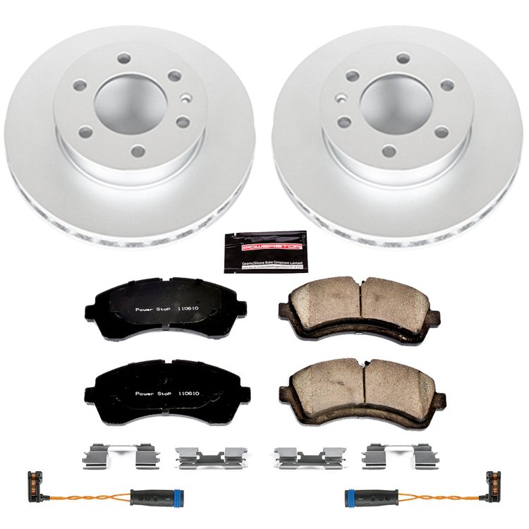 Performance Brake Upgrade Kit Cross-Drilled and Slotted Rotors