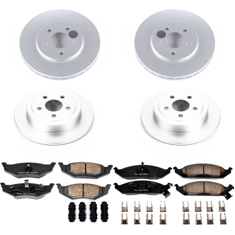 Z17 COATED BRAKE KIT
