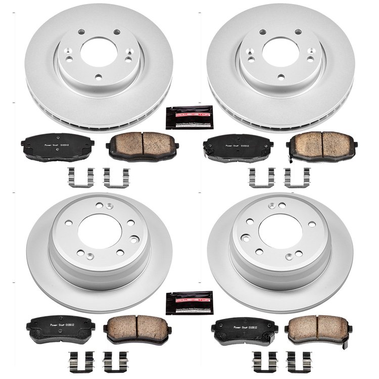 Z17 COATED BRAKE KIT