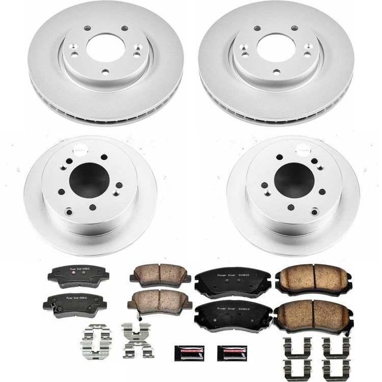 Z17 COATED BRAKE KIT