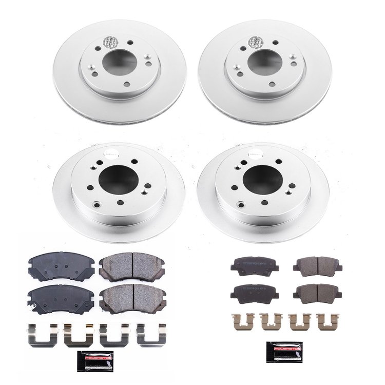 Z17 COATED BRAKE KIT