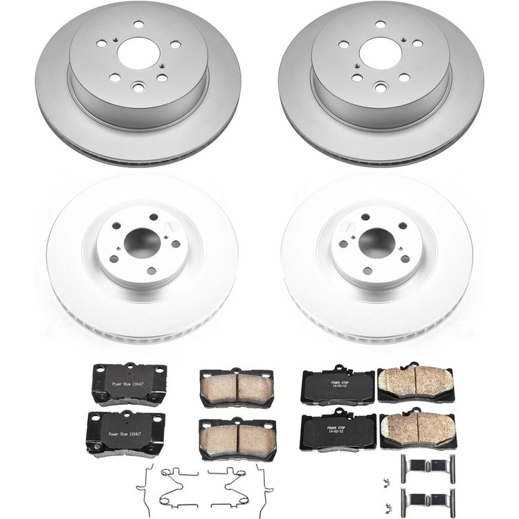 Z17 COATED BRAKE KIT