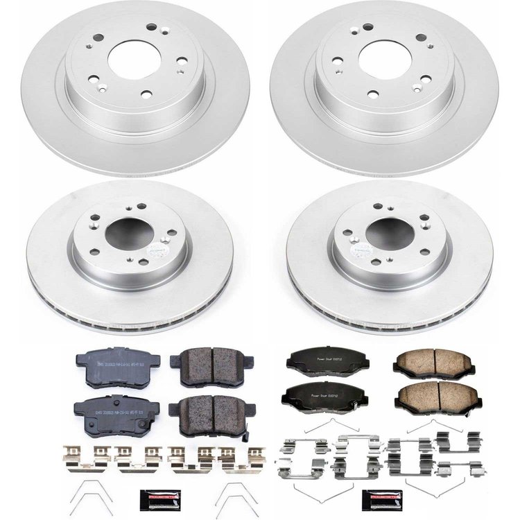 Z17 COATED BRAKE KIT