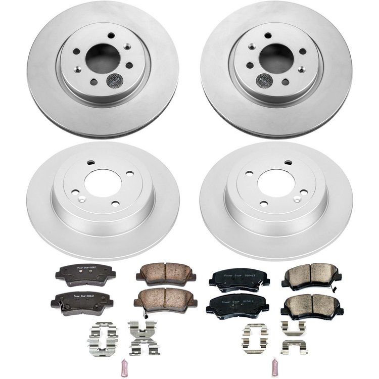 Z17 COATED BRAKE KIT
