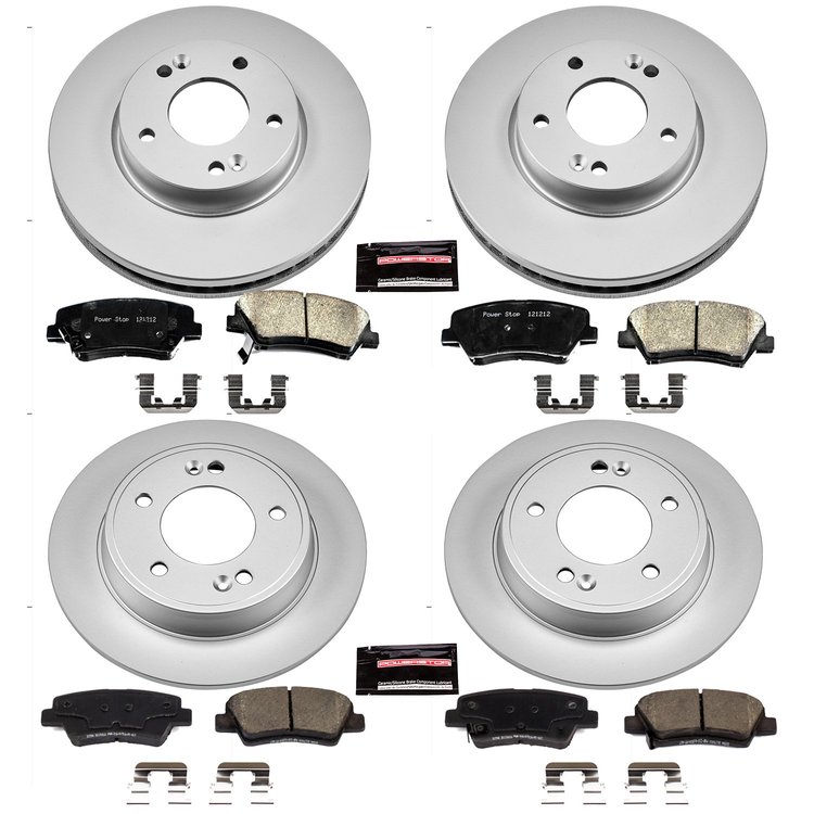 Z17 COATED BRAKE KIT
