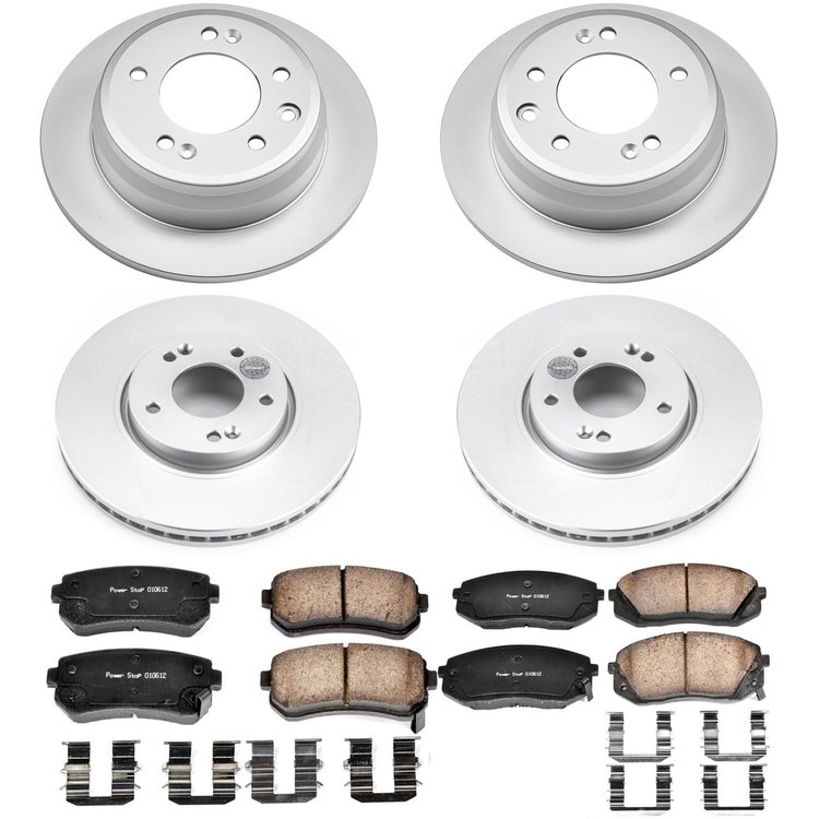 Z17 COATED BRAKE KIT