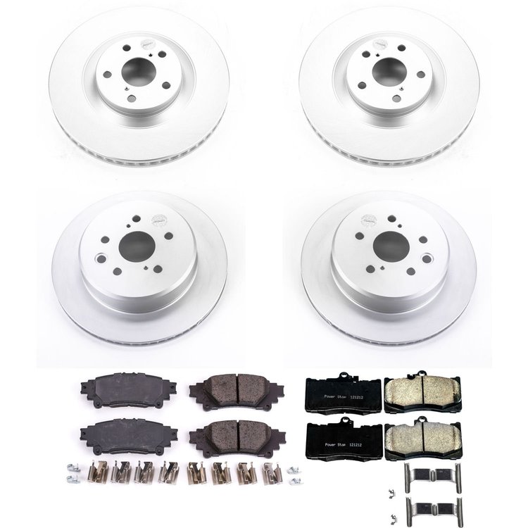 Z17 COATED BRAKE KIT
