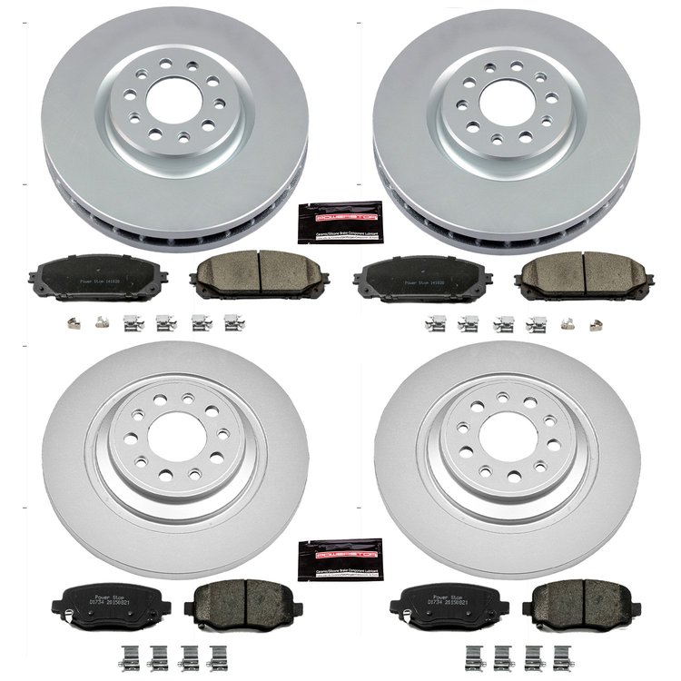 Z17 COATED BRAKE KIT