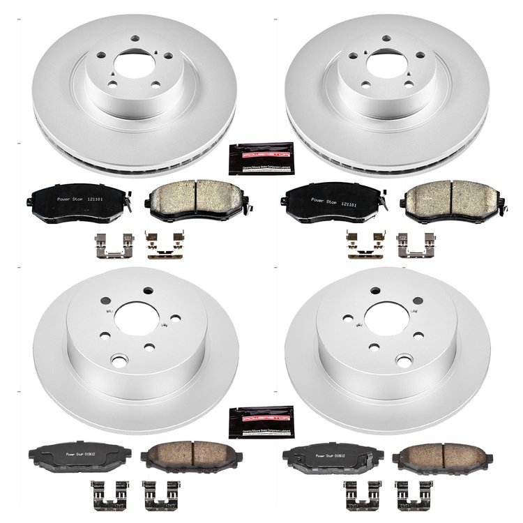 Z17 COATED BRAKE KIT