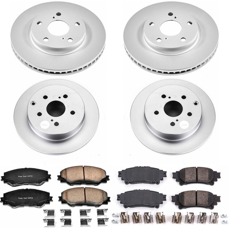Z17 COATED BRAKE KIT