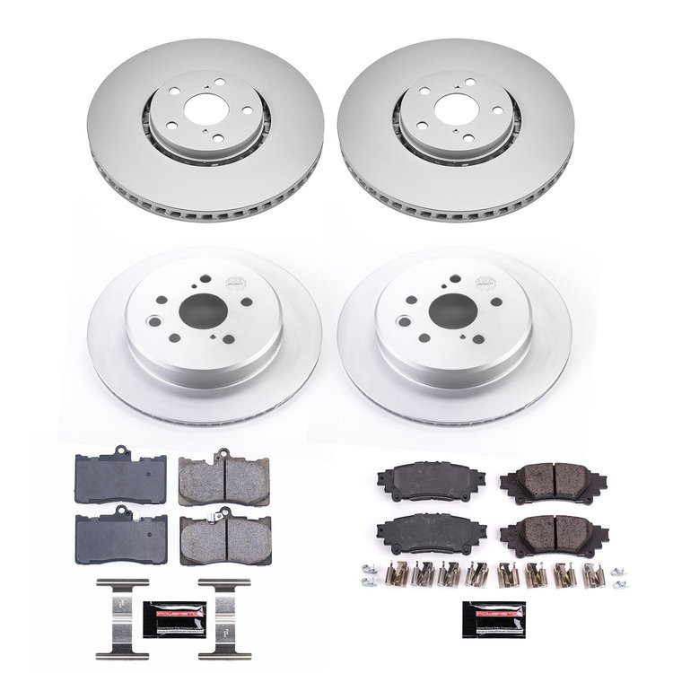 Z17 COATED BRAKE KIT