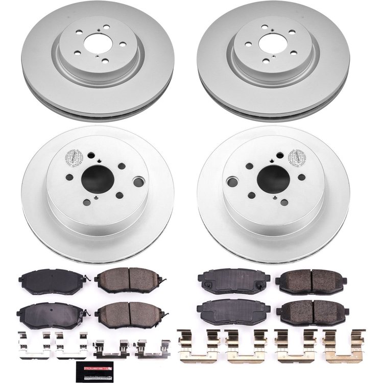 Z17 COATED BRAKE KIT