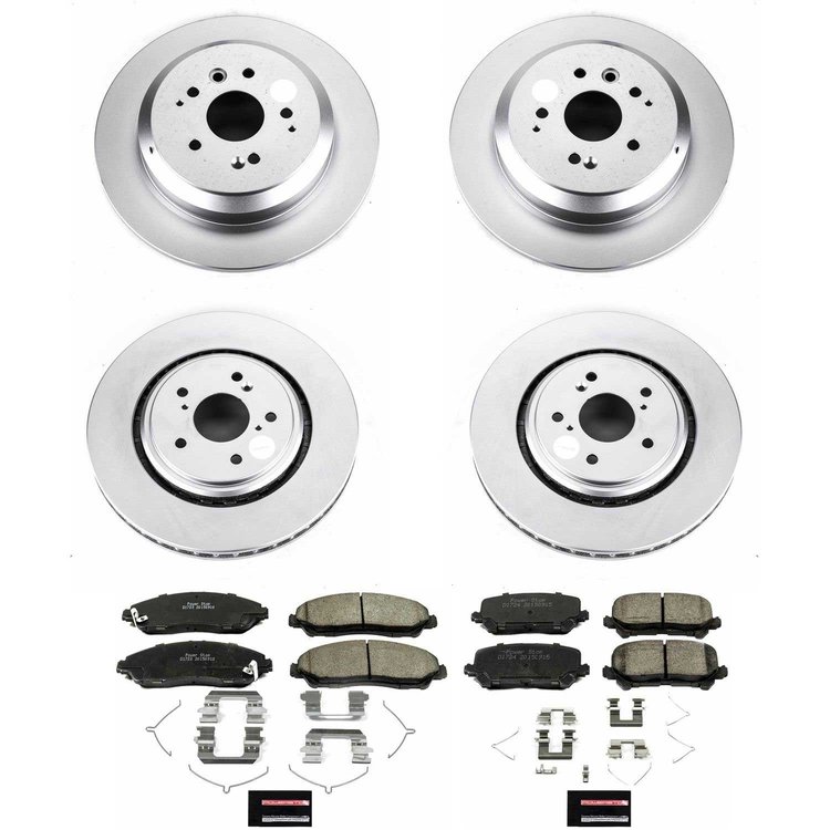Z17 COATED BRAKE KIT