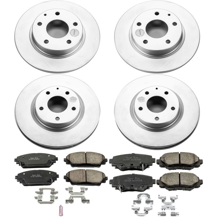 Z17 COATED BRAKE KIT