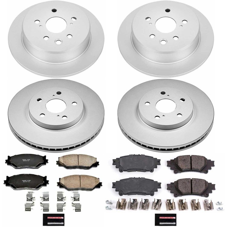 Z17 COATED BRAKE KIT