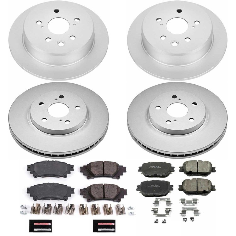 Z17 COATED BRAKE KIT