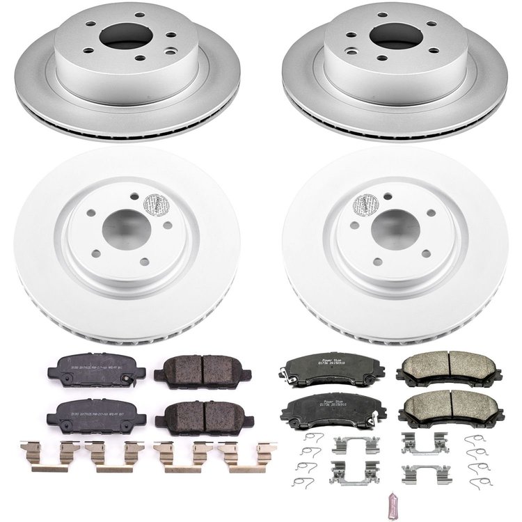 Z17 COATED BRAKE KIT
