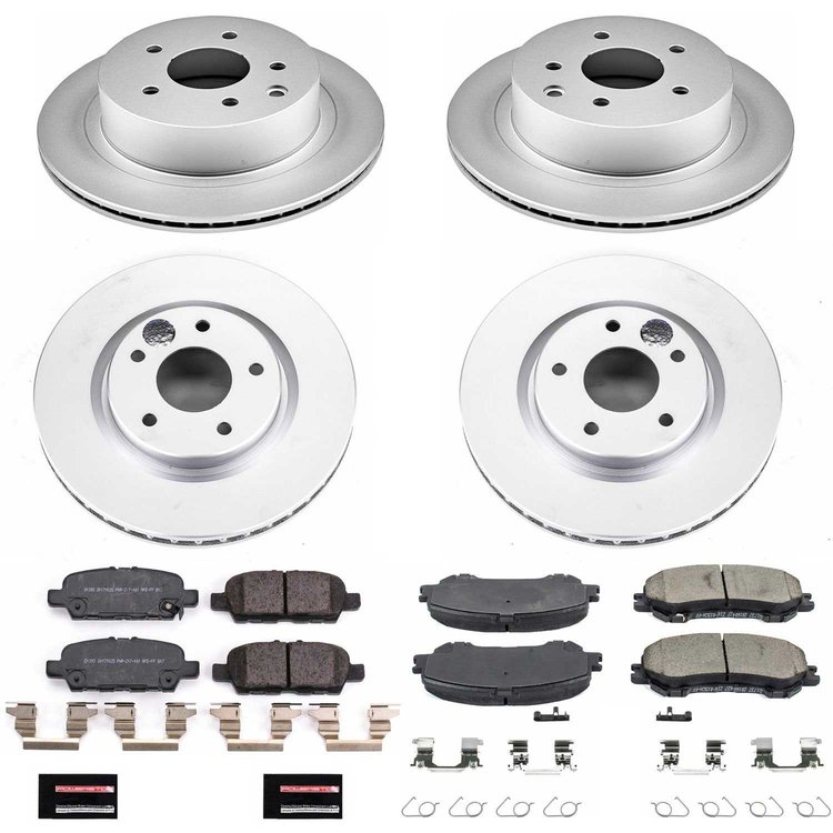 Z17 COATED BRAKE KIT