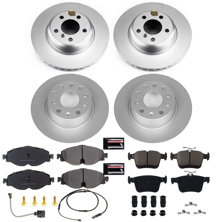 High-Performance Brake Pads & Rotor Kit