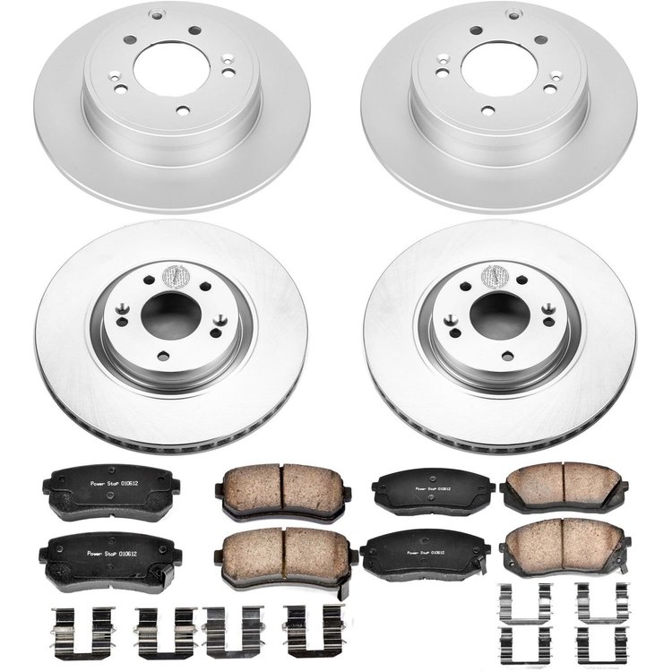 Z17 COATED BRAKE KIT