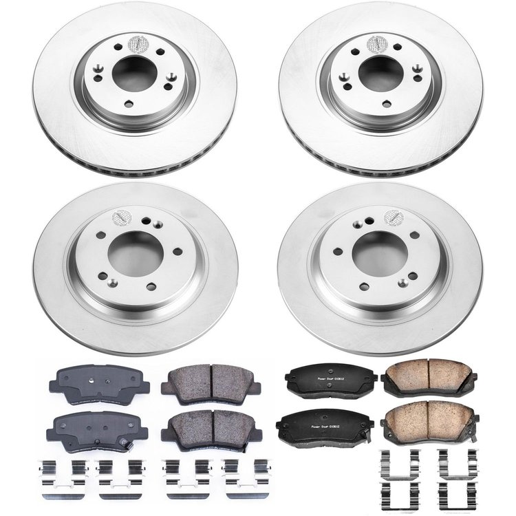 Z17 COATED BRAKE KIT