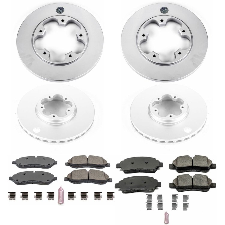 Z17 COATED BRAKE KIT