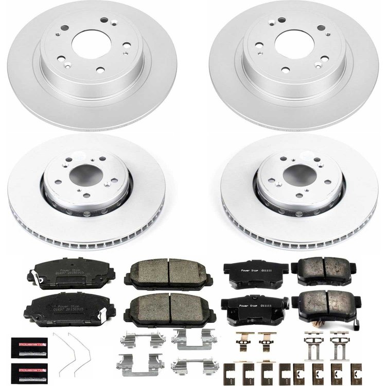 Z17 COATED BRAKE KIT