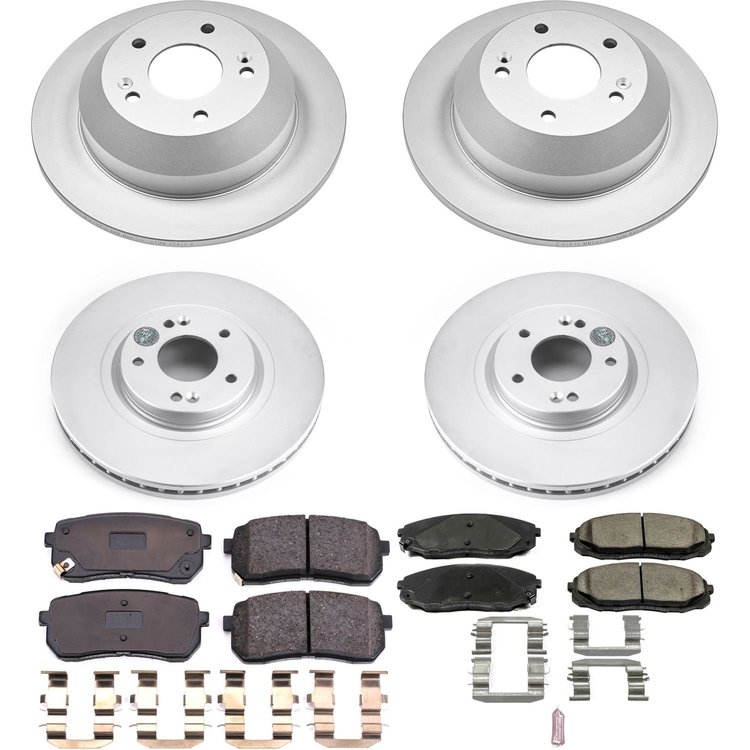 Z17 COATED BRAKE KIT