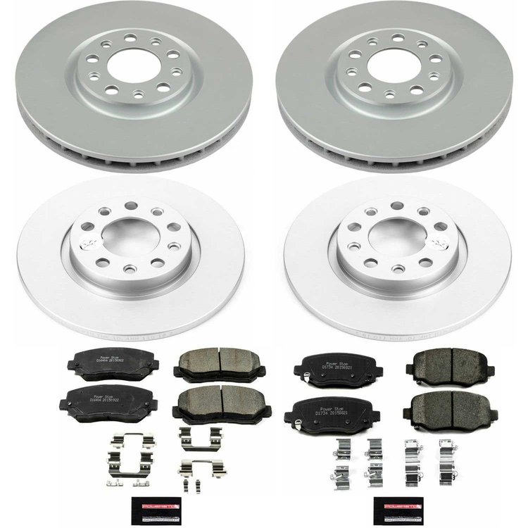 Z17 COATED BRAKE KIT
